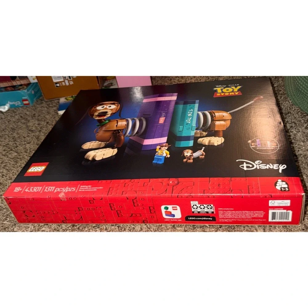 Lego Disney & Pixar Toy Story Dog Bookends Building Set (NWT) 43301